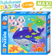 Миниатюра изображения товара Развивающая игра Айрис-пресс IQ Макси. Кит в синем море 2+ / 9785811282241
