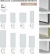 Миниатюра изображения товара Зеркало Алмаз-Люкс М-410 (150x50см, в алюминиевой раме)