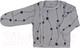 Распашонка Rant Hugs And Kisses / 5473-56 (pattern Grey, р.56) — фото 6