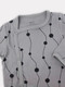 Миниатюра изображения товара Распашонка Rant Hugs And Kisses / 5373-74 (pattern Grey, р.74)