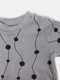 Миниатюра изображения товара Футболка для малышей Rant Hugs And Kisses / 4673-68 (pattern Grey, р.68)