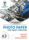 Миниатюра изображения товара Фотобумага Papyrus A3 230 г/м2 / BN04316 (50л, глянцевый)
