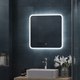 Миниатюра изображения товара Зеркало Континент Bruno Led 60x60 (с сенсором)
