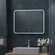 Миниатюра изображения товара Зеркало Континент Bruno Led 80x60 (с сенсором)