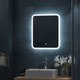 Миниатюра изображения товара Зеркало Континент Bruno Led 60x80 (с сенсором)