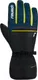 Миниатюра изображения товара Перчатки лыжные Reusch Snow King / 6201198-7800 (р-р 9, Black/Dress Blue/Safety Yellow)