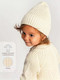 Миниатюра изображения товара Шапка детская Amarobaby Pure Love Tot / AB-OD22-PLT16/33-40 (молочный, р. 40)