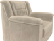 Миниатюра изображения товара Кресло мягкое Лига Диванов Карелия 341 (микровельвет бежевый)