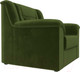 Миниатюра изображения товара Кресло мягкое Лига Диванов Карелия 341 (микровельвет зеленый)