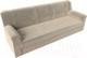 Миниатюра изображения товара Диван Лига Диванов Карелия 342 (микровельвет бежевый)