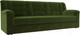 Миниатюра изображения товара Диван Лига Диванов Карелия 342 (микровельвет зеленый)