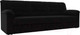 Миниатюра изображения товара Диван Лига Диванов Карелия 342 (микровельвет черный)