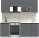 Миниатюра изображения товара Кухонный гарнитур Интерлиния Берес 2.1В (дуб серый/опал светлый)