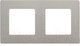 Миниатюра изображения товара Рамка для выключателей и розеток Legrand Etika 672522 (светлая галька)