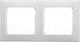 Миниатюра изображения товара Рамка для выключателей и розеток Legrand Valena 694241 (белый)