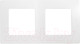 Миниатюра изображения товара Рамка для выключателей и розеток Legrand Etika 672502 (белый)