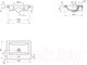 Миниатюра изображения товара Умывальник Cersanit Como 60 / 64076