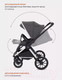 Миниатюра изображения товара Детская универсальная коляска MOWbaby Tilda 2 в 1 / MB064 (графит)