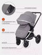 Миниатюра изображения товара Детская универсальная коляска MOWbaby Tilda 2 в 1 / MB064 (серый)