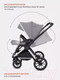 Миниатюра изображения товара Детская универсальная коляска MOWbaby Tilda 2 в 1 / MB064 (серый)