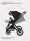 Миниатюра изображения товара Детская универсальная коляска MOWbaby Tilda 3 в 1 / MB065 (черный)