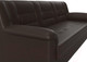 Миниатюра изображения товара Диван Лига Диванов Карелия 342 (экокожа коричневый)