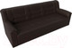 Миниатюра изображения товара Диван Лига Диванов Карелия 342 (экокожа коричневый)