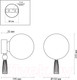 Миниатюра изображения товара Бра Odeon Light Palle 5405/1W