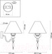 Миниатюра изображения товара Бра Odeon Light Sochi 4896/1W