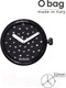 Миниатюра изображения товара Часовой механизм O bag O clock Great OCLKD001MES09055  (черный)
