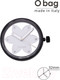Миниатюра изображения товара Часовой механизм O bag O clock Great OCLKD001MESC4389 (серебристый)