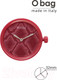 Миниатюра изображения товара Часовой механизм O bag O clock Great OCLKD001MESL3422 (яркий винно-красный)