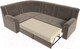 Миниатюра изображения товара Диван угловой Лига Диванов Карелия 343 левый (велюр коричневый)