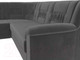 Миниатюра изображения товара Диван угловой Лига Диванов Карелия 343 левый (велюр серый)