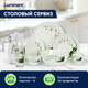 Миниатюра изображения товара Набор столовой посуды Luminarc Diwali White Orchid P0328 (46пр)