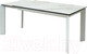 Миниатюра изображения товара Обеденный стол M-City Cremona 180 KL-188 / 614М04876 (контрастный мрамор матовый/белый)