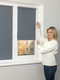 Миниатюра изображения товара Рулонная штора Lm Decor LM 68-10 43x160 (темно-серый)