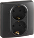 Миниатюра изображения товара Розетка Legrand Etika 672633 (антрацит)