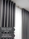 Миниатюра изображения товара Комплект штор Модный текстиль 03L / 112MT391019 (250x150, 2шт, темно-серый)