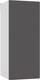 Миниатюра изображения товара Шкаф навесной для кухни Интермебель Микс Топ ШН 720-4-400 40см (графит серый)