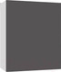 Миниатюра изображения товара Шкаф навесной для кухни Интермебель Микс Топ ШН 720-4-600 60см (графит серый)