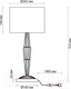 Миниатюра изображения товара Прикроватная лампа Odeon Light Latte 5403/1T