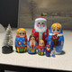 Миниатюра изображения товара Матрешка сувенирная Брестская Фабрика Сувениров Дед Мороз, Снегурочка и дети 7149