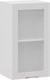 Миниатюра изображения товара Шкаф навесной для кухни ТриЯ Кимберли 1В4С (белый/сноу)