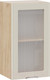 Миниатюра изображения товара Шкаф навесной для кухни ТриЯ Кимберли 1В4С  (дуб крафт золотой/крем)
