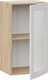 Миниатюра изображения товара Шкаф навесной для кухни ТриЯ Кимберли 1В4С (дуб крафт золотой/сноу)