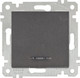Миниатюра изображения товара Выключатель Mutlusan Rita 2200-415-0195 (дымчатый)