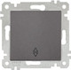 Миниатюра изображения товара Выключатель Mutlusan Rita 2200-403-0195 (дымчатый)