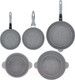 Миниатюра изображения товара Набор кухонной посуды Elan Gallery Гармония вкуса 120560+5 (серый мрамор)