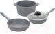 Миниатюра изображения товара Набор кухонной посуды Elan Gallery 120558+3 (серый мрамор)